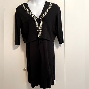 Max Studio LBD w/Matching Shrug